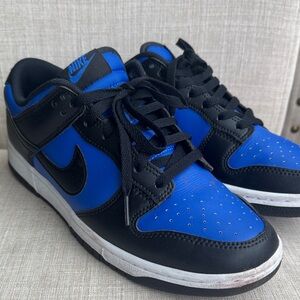Nike Black and Blue dunks